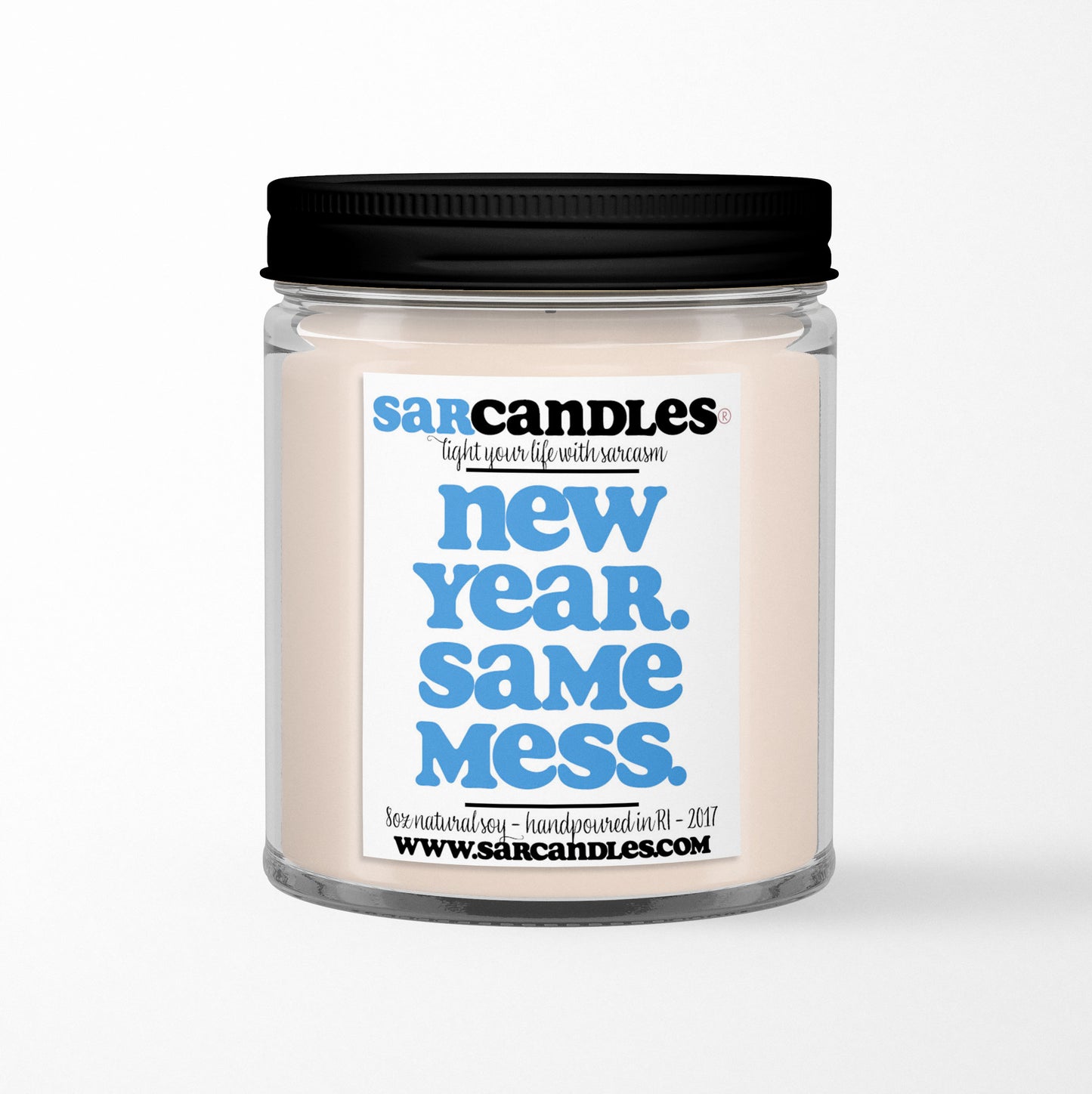 New Year Same Mess Candle